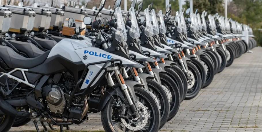 Με 431 μοτοσικλέτες, μέσω του προγράμματος «ΑΙΓΙΣ», ενισχύθηκε η ΕΛΑΣ