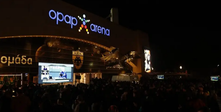 ΑΕΚ: Αλλάζει ονομασία η OPAP Arena
