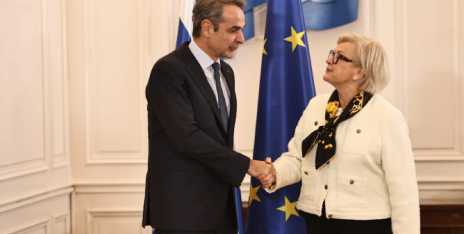 Κυριάκος Μητσοτάκης σε Γαλλίδα υπουργό Άμυνας: «Έχουμε οικοδομήσει μια διμερή στρατηγική εταιρική σχέση πολύ βαθιά»