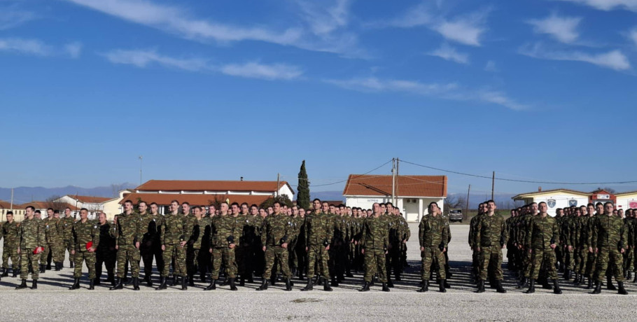 Στην τελετή αποφοίτησης του Σχολείου Νεοσυλλέκτων 2025 της ΣΤ' ΕΣΣΟ  ﻿ο Δήμαρχος Κιλκίς