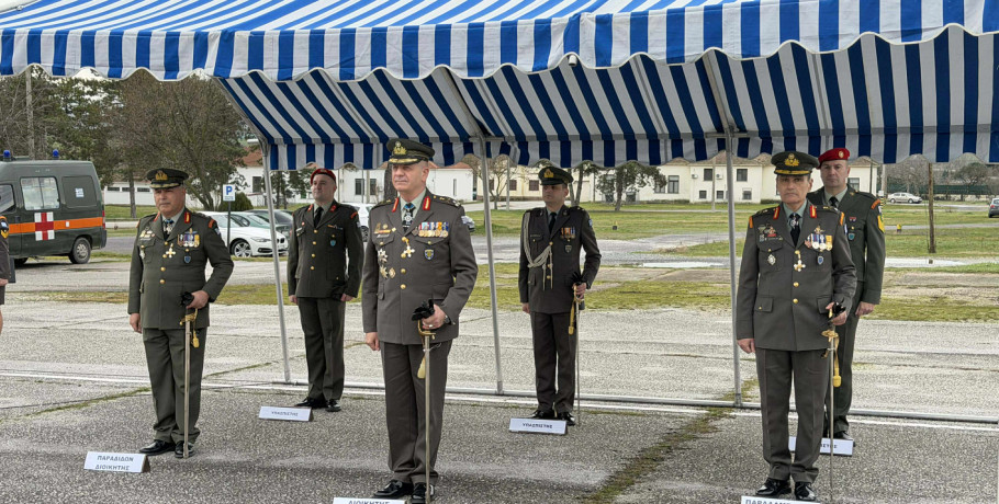 Στην τελετή παράδοσης – παραλαβής της Διοίκησης της 71ης Α.Μ. Ταξιαρχίας ‘’Πόντος’’ ο Αντιδήμαρχος Δημήτρης Θεοδωρίδης