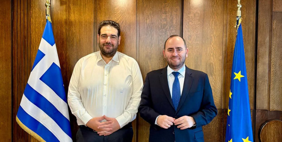 Συνάντηση Βασιλειάδη με τον Υπουργό Εσωτερικών για θέματα της Πέλλας