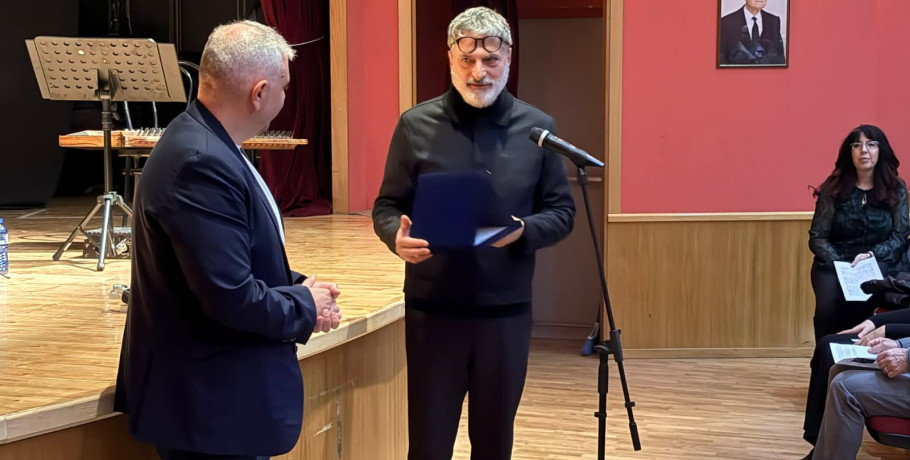 Ο Δήμος Αλμωπίας τιμησε τον Γιώργο Κουμεντάκη σε μια ξεχωριστή μουσική βραδιά