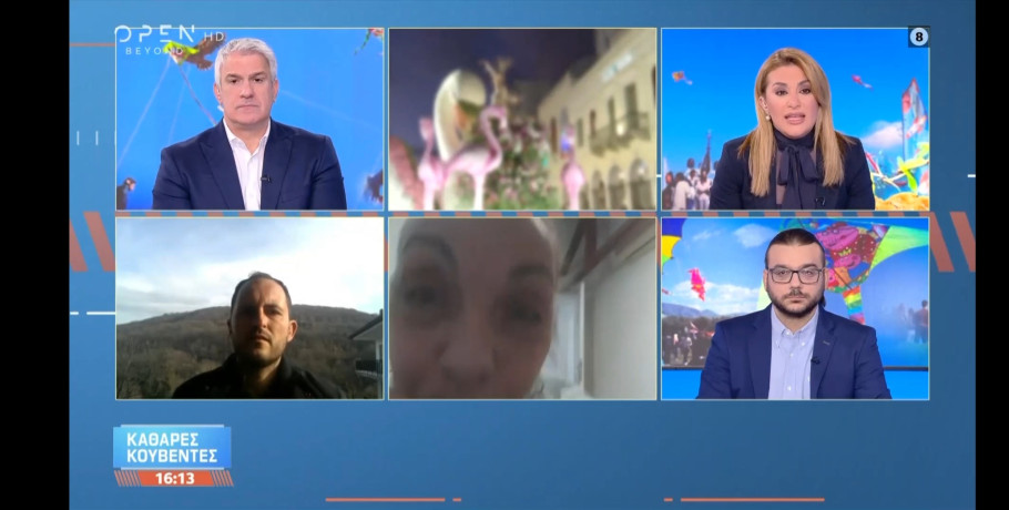 Το pellanews.gr στην πρώτη γραμμή της ενημέρωσης – Ο Στέφανος Μίντζας στις «Καθαρές Κουβέντες» του OPEN