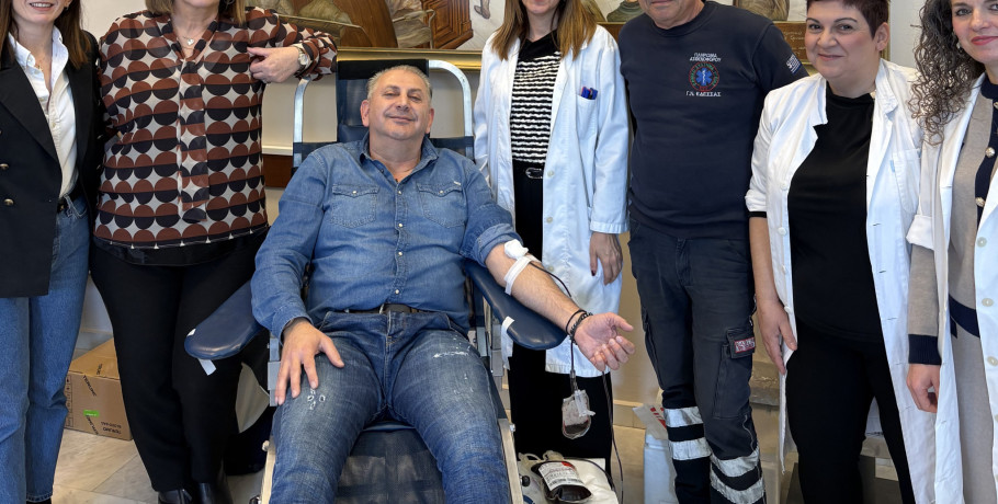 Ολοκληρώθηκε η 9η Εθελοντική Αιμοδοσία του Δήμου Σκύδρας