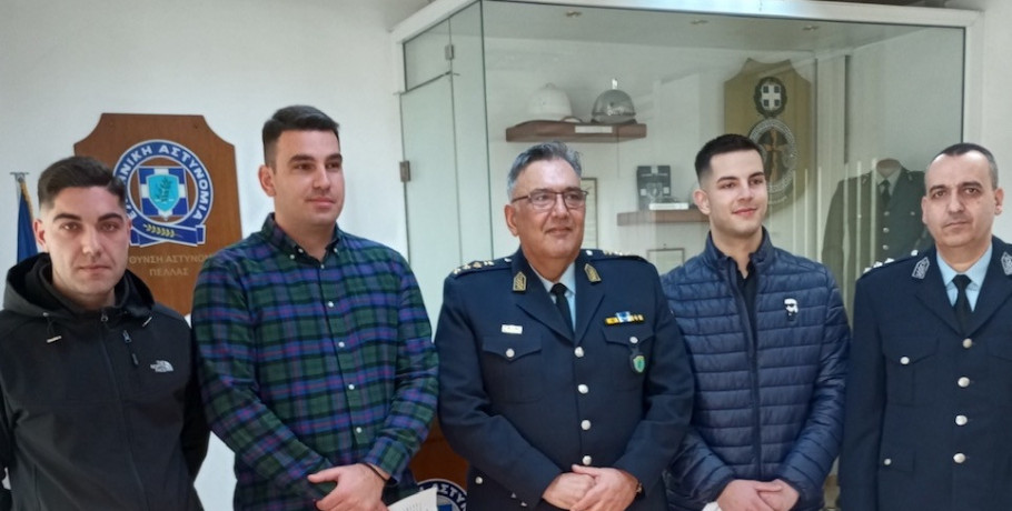 3 ειδικοί φρουροί στην Ελληνική Αστυνομία από την ΠΕ Πέλλας