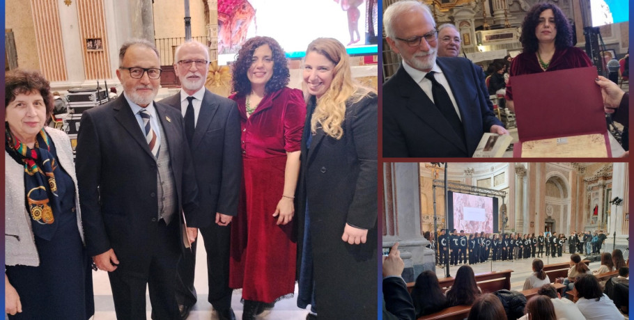 Η ΝΙΚΗ τίμησε τους πρωτεργάτες της Παγκόσμιας Ημέρας Ελληνικής Γλώσσας στη Νάπολη