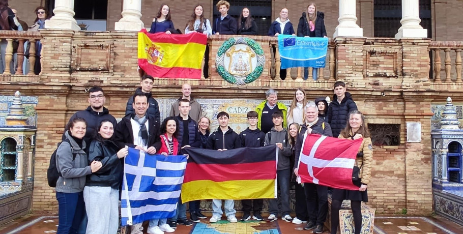 Ημερήσιο Γενικό Λυκείου Αξού- Erasmus+  στο Πουέρτο Ρεάλ της Ισπανίας