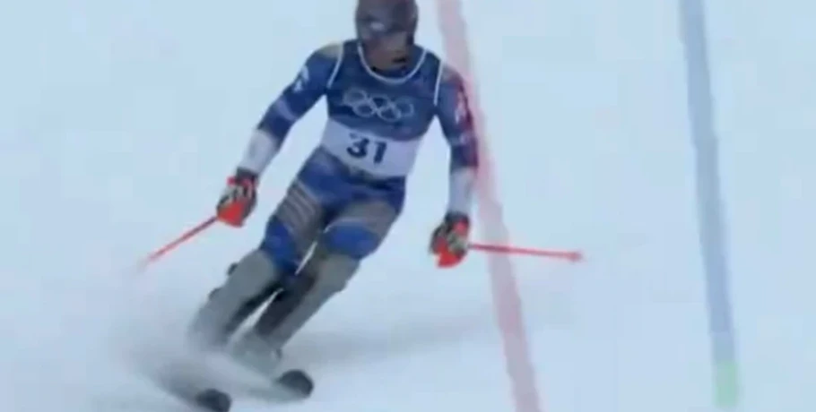 Η τελευταία κατάβαση του Γκιννή στους Χειμερινούς Ολυμπιακούς: Συγκίνηση και αποθέωση στο φινάλε της καριέρας του