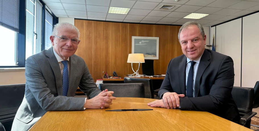 Συνάντηση Σταμενίτη με τον Πρόεδρο του ΕΛΓΑ