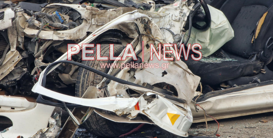 Σεβαστειανά Σκύδρας: Καρφώθηκε σε μάντρα ξύλων/σώθηκε από θαύμα