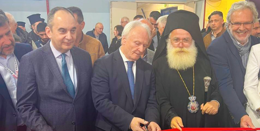 Ο ΥφΑΑΤ Γιάννης Ανδριανός στα εγκαίνια της 1ης Έκθεσης Αγροτικών Προϊόντων Freshexpo Ιεράπετρας