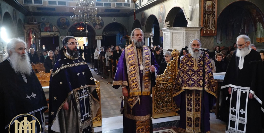 Ο Μητροπολίτης Θεσσαλονίκης Φιλόθεος τέλεσε την Πρώτη Προηγιασμένη