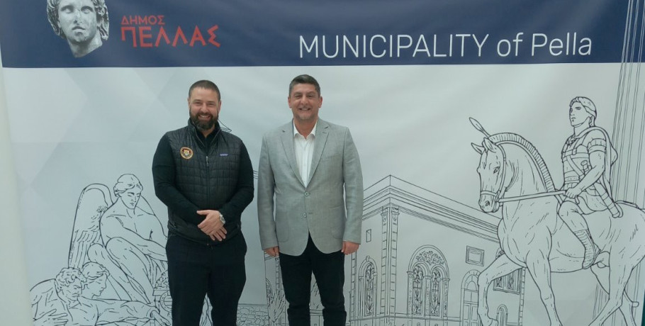 Συνάντηση του Δημάρχου Πέλλας με εκπροσώπους της Ελληνικής Κοινότητας της Πολιτείας του Κονέκτικατ (ΗΠΑ)