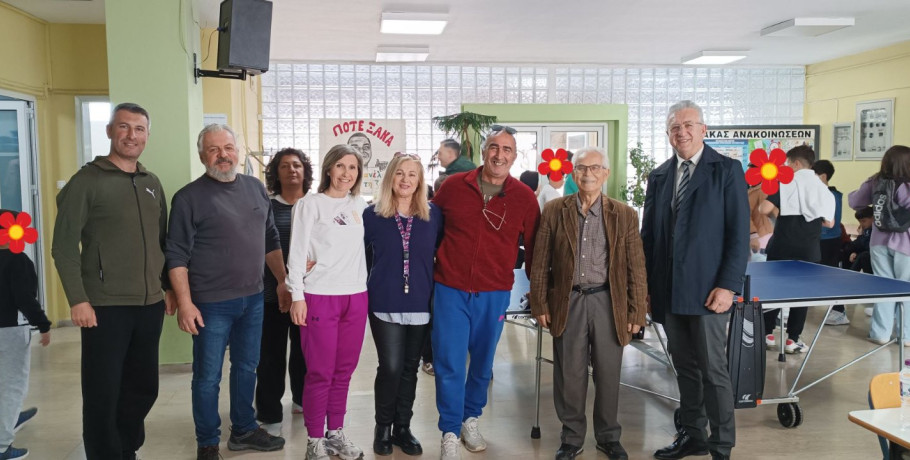 Αγώνες Επιτραπέζιας Αντισφαίρισης στο 1ο Δημοτικό Σχολείο Κρύας Βρύσης