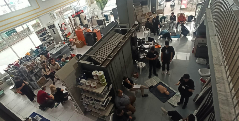 Γιαννιτσά/Ηλεκτροθέρμ: Έγιναν..."αντλίες" μόρφωσης στις Πρώτες Βοήθειες/ΚΑΡΠΑ (φώτος, video)