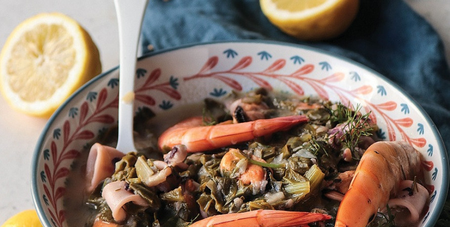 Σαρακοστιανές συνταγές για την κατσαρόλα- Φρικασέ με θαλασσινά