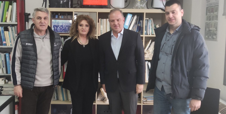 Συνάντηση του Διονύση Σταμενίτη με τους Εμπορικούς Συλλόγους Αριδαίας και  Έδεσσας