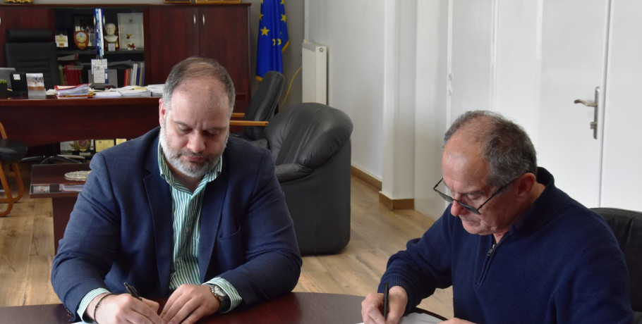 Υπογραφή σύμβασης για την ανάδειξη και βελτίωση του δικτύου μονοπατιών του Δήμου Ηρωικής Πόλεως Νάουσας