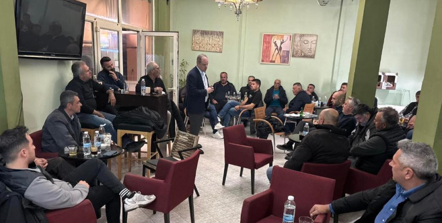Συνάντηση Σταμενίτη με παραγωγούς στον Προφήτη Ηλία Σκύδρας