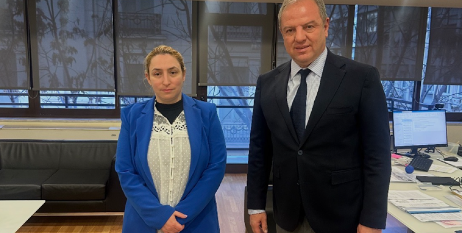 Συνάντηση Διονύση Σταμενίτη με τη Γενική Γραμματέα Δημόσιας Περιουσίας για τα διακατεχόμενα στον Νομό Πέλλας