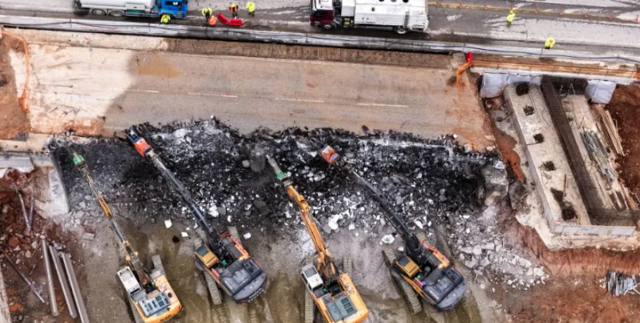 Κλείνει για 48 ώρες η περιφερειακή οδός Θεσσαλονίκης λόγω Fly Over