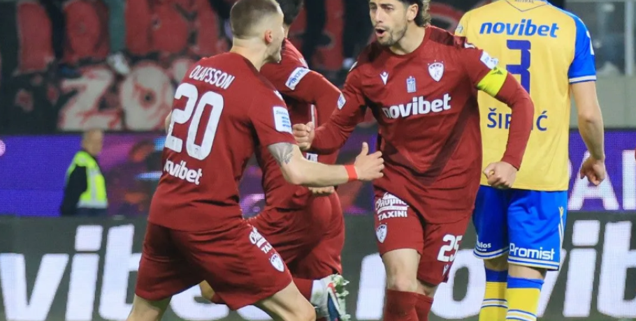 ΑΕΛ Novibet – Αστέρας 1-1: Ο Σαγάλ διατήρησε το +5 από τους Αρκάδες, οι οποίοι πήραν βαθμό μετά από τέσσερις συνεχόμενες ήττες