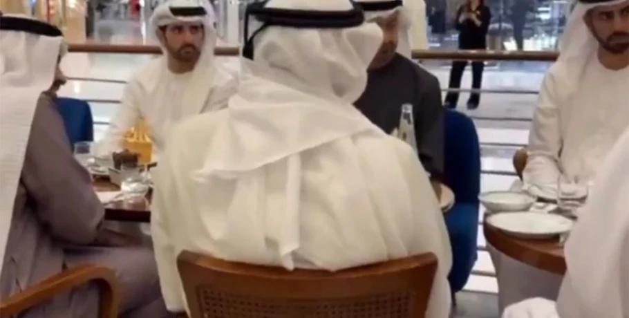 Εν μέσω αναχαιτίσεων drones, οι ηγέτες των Ηνωμένων Αραβικών Εμιράτων πήγαν για καφέ σε mall