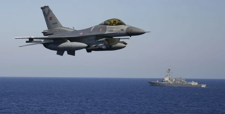 Η Τουρκία έστειλε έξι μαχητικά F-16 και συστήματα αεράμυνας στα κατεχόμενα της Κύπρου