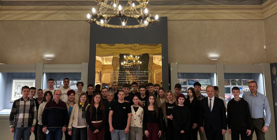 Σταμενίτης: Συνάντηση με μαθητές της Πέλλας που συμμετείχαν στο Young Business Talents