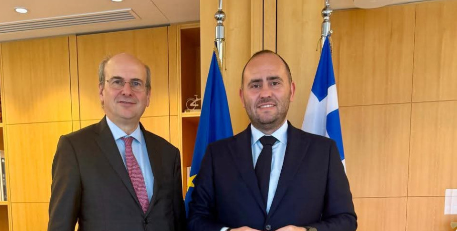 Συνάντηση Λάκη Βασιλειάδη με τον αντιπρόεδρό της Κυβέρνησης