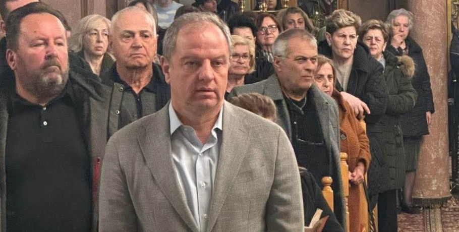 Παρουσία του Διονύση Σταμενίτη στην Ακολουθία των Δ Χαιρετισμών στον Άγιο Στέφανο Σκύδρας