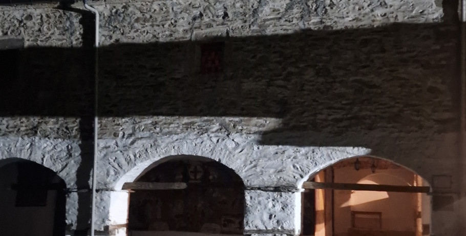 Αγρυπνία για τον Ευαγγελισμό της Θεοτόκου στην Ιερά Μονή Αρχαγγέλου Μιχαήλ Αλμωπίας