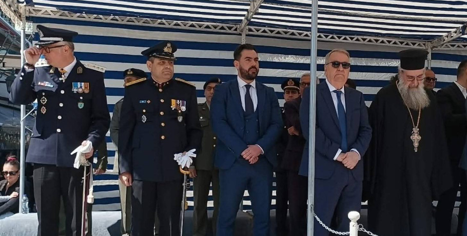 Παρουσία Κυριλλίδη στον εορτασμό της 25ης Μαρτίου στα Γιαννιτσά – Μήνυμα ενότητας και ανανέωσης