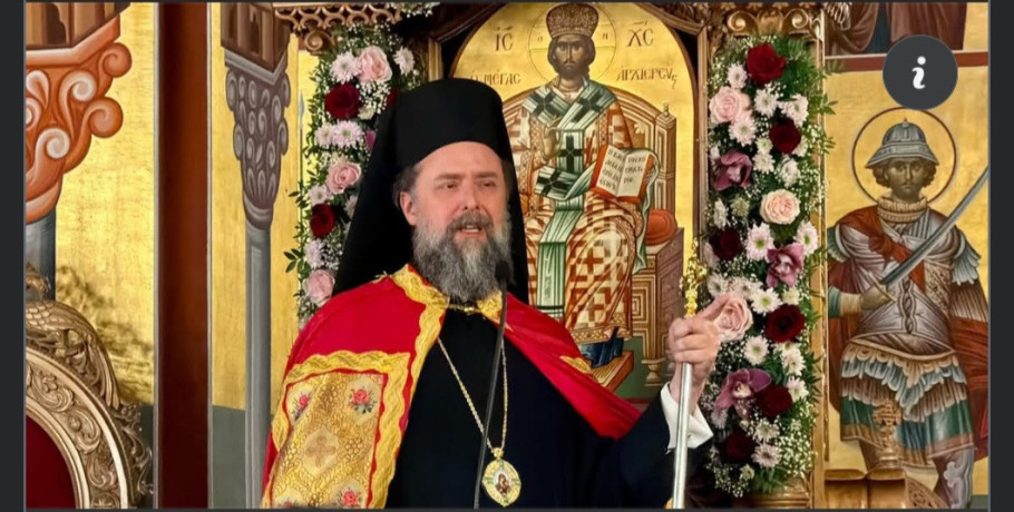 Ο Παν. Μητροπολίτης Θεσσαλονίκης κ. Φιλόθεος ψάλλει το «Θεοτόκε Παρθένε» στο Πανηγύρι του Ευαγγελισμού
