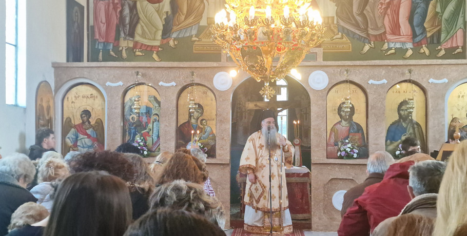 Με λαμπρότητα εορτάστηκε το Σάββατο του Λαζάρου στην Αριδαία