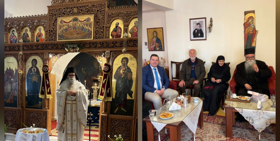 Σάββατο του Λαζάρου στο Μεσημέρι: Συγκίνηση και μηνύματα ελπίδας στην Ιερά Μονή Υψώσεως Τιμίου Σταυρού