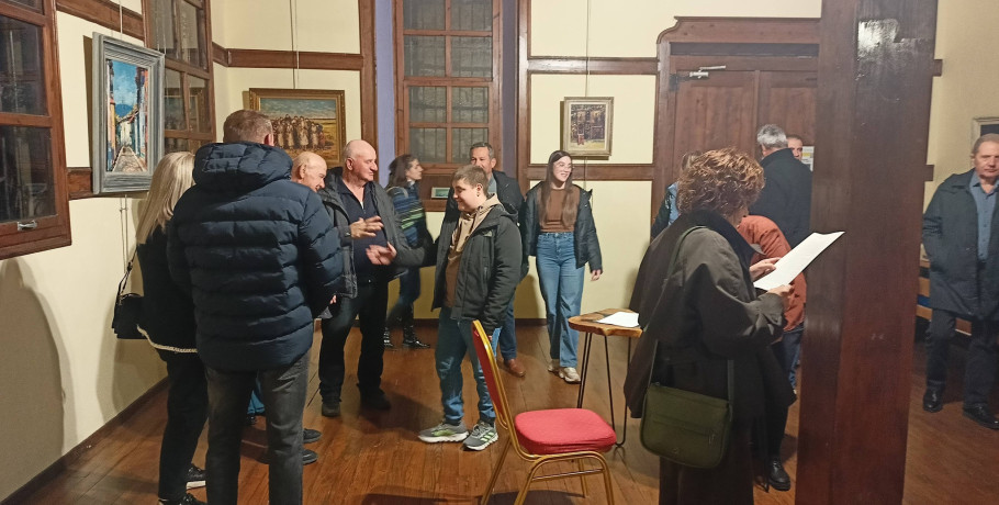 Με επιτυχία τα εγκαίνια της έκθεσης ζωγραφικής του Αθανάσιου (Θανάση) Χρήστου