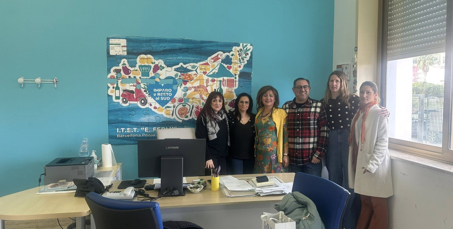 Εκπαιδευτική κινητικότητα Erasmus+ του 1ου ΕΚ Έδεσσας στο I.T.E.T. “E. Fermi” της Σικελίας