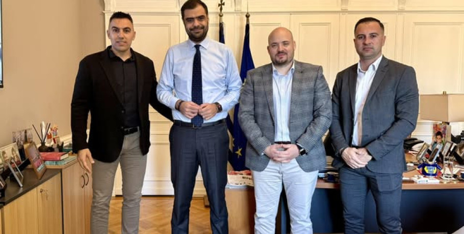 Ένωση Αξιωματικών Ελληνικής Αστυνομίας Κεντρικής Μακεδονίας -Συνάντηση με τον Υπουργό παρά τω Πρωθυπουργώ και Κυβερνητικό Εκπρόσωπο κ. Παύλο Μαρινάκη