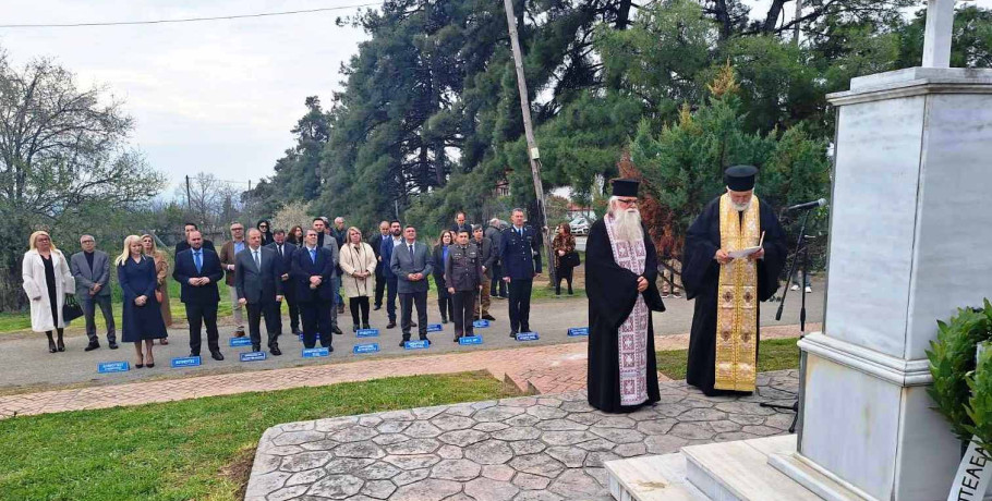 Γιαννιτσά: Τιμήθηκε η Μνήμη των εκτελεσθέντων Ελευθεροχωριτών