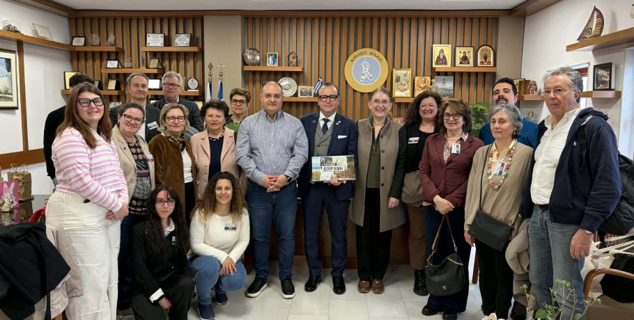 Η κοινωνική μέριμνα στην ατζέντα επίσκεψης της ιταλικής αντιπροσωπείας του Δήμου Cerrione στον Δήμο Κιλκίς