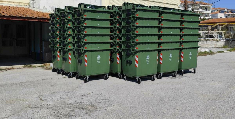 Δήμος Κιλκίς -Αντικαταστάσεις παλιών και φθαρμένων κάδων