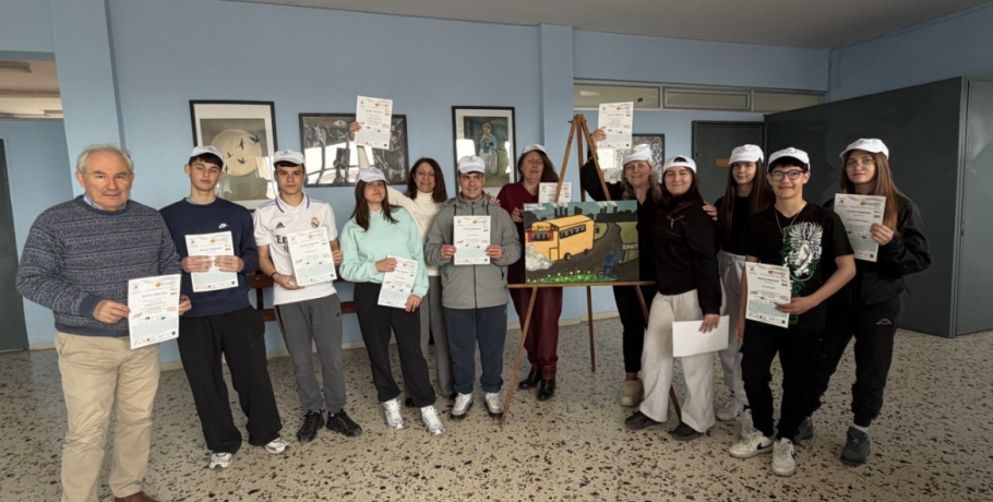 Οι μαθητές του Γυμνασίου Καρυώτισσας σχεδιάζουν το μέλλον της πόλης τους στο πλαίσιο της εκστρατείας ECOMOBILITY 2025-26