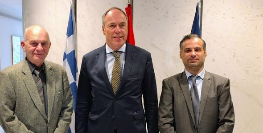 Συνάντηση της Ένωσης Συντακτών Επαρχιακού Τύπου με τον Πρέσβη του Λουξεμβούργου