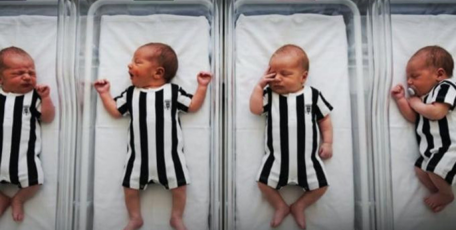 Από τη γέννα η πρώτη λέξη - Τρομερή κίνηση από τον ΠΑΟΚ για τα «ασπρόμαυρα» νεογέννητα (pic)