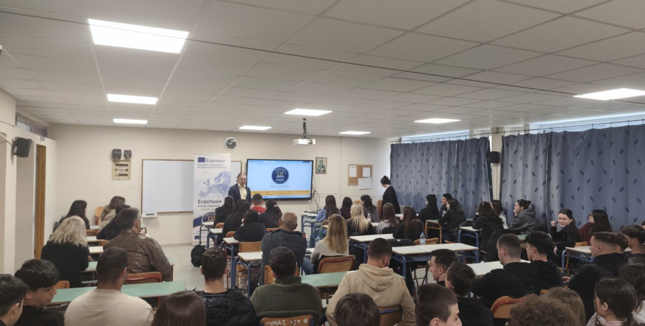 Διάχυση αποτελεσμάτων προγράμματος Erasmus+ στο Γενικό Λύκειο Καλής