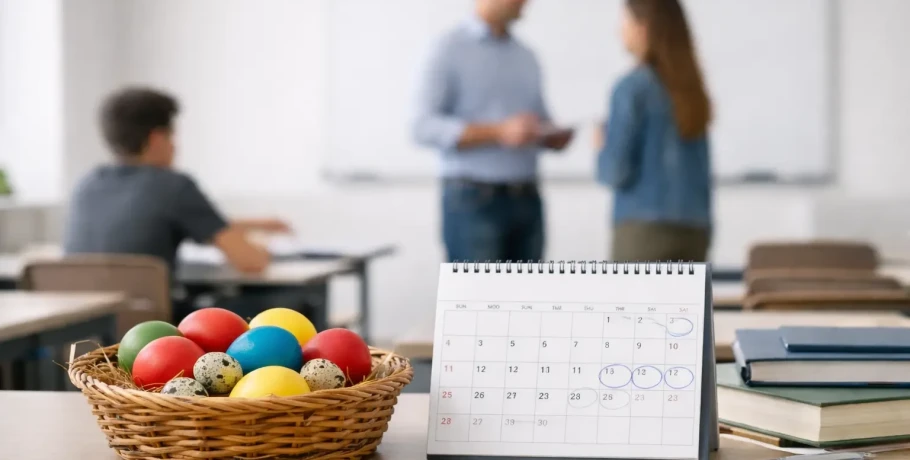Πάσχα 2026: Πότε κλείνουν τα σχολεία – Δείτε όλες τις αργίες μέχρι το καλοκαίρι
