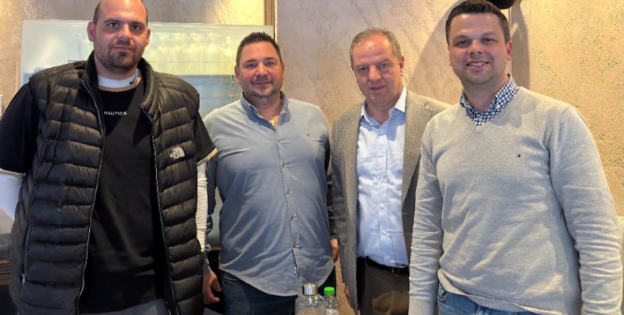 Συνάντηση Διονύση Σταμενίτη με τον Εμπορικό Σύλλογο Σκύδρας