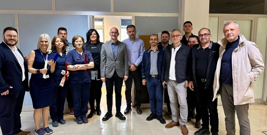 ΔΕΕΠ Πέλλας: Επίσκεψη στα Νοσοκομεία της Πέλλας